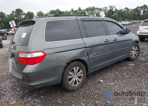 2007 Honda Odyssey Ex from USA, damaged, VIN 5FNRL38497B135691
